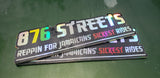876 Streets 12 Inch Holographic Decal