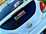 876 Streets 12 Inch Holographic Decal