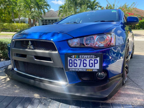 876 Streets Plate Frames
