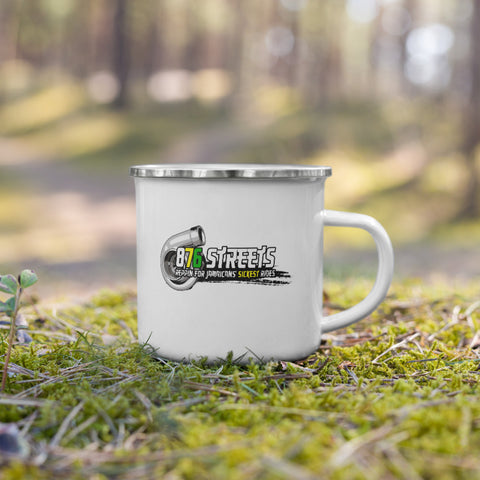 876 Streets Enamel Mug
