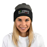 876 Streets Logo Pom-Pom Beanie