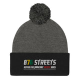 876 Streets Logo Pom-Pom Beanie