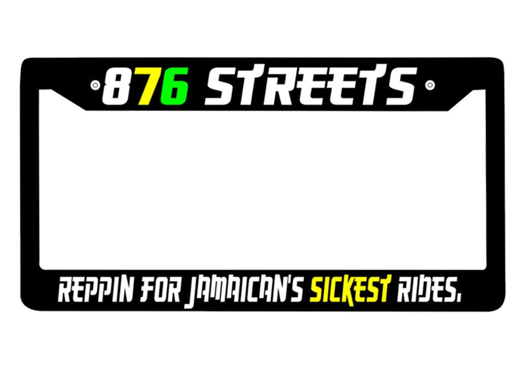 876 Streets Plate Frames – 876streetsgears.com